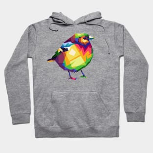 Bird of WPAP pop art Hoodie